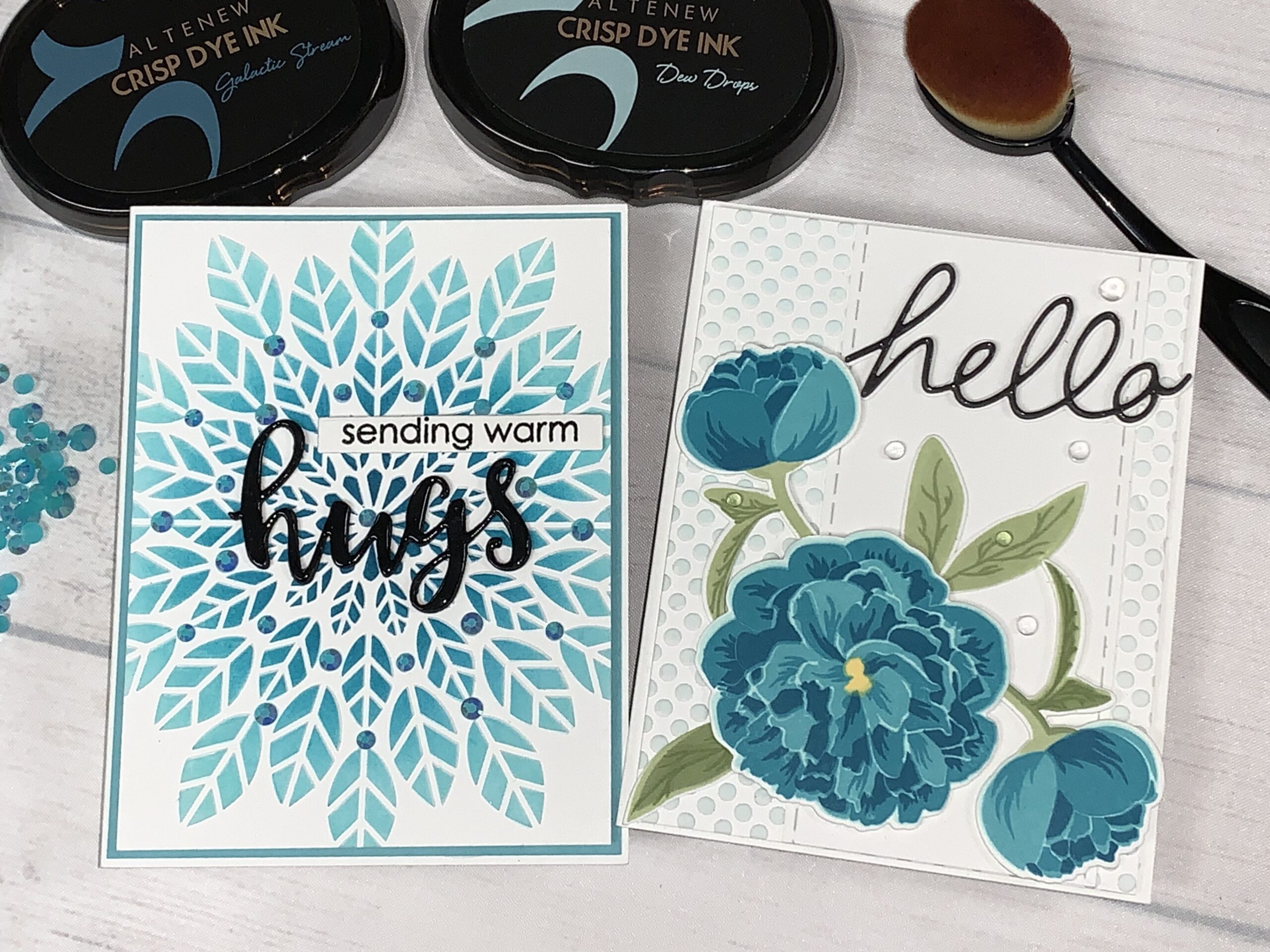 You are currently viewing Altenew Leaf Burst Stencil and Bloom and Bud Stamp Set