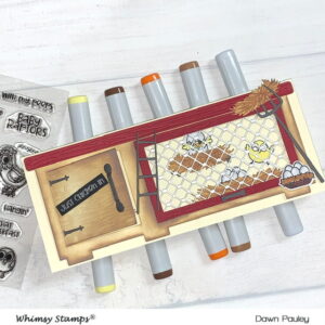 Read more about the article Happy STAMPtember!! Whimsy Stamps Just Chicken In